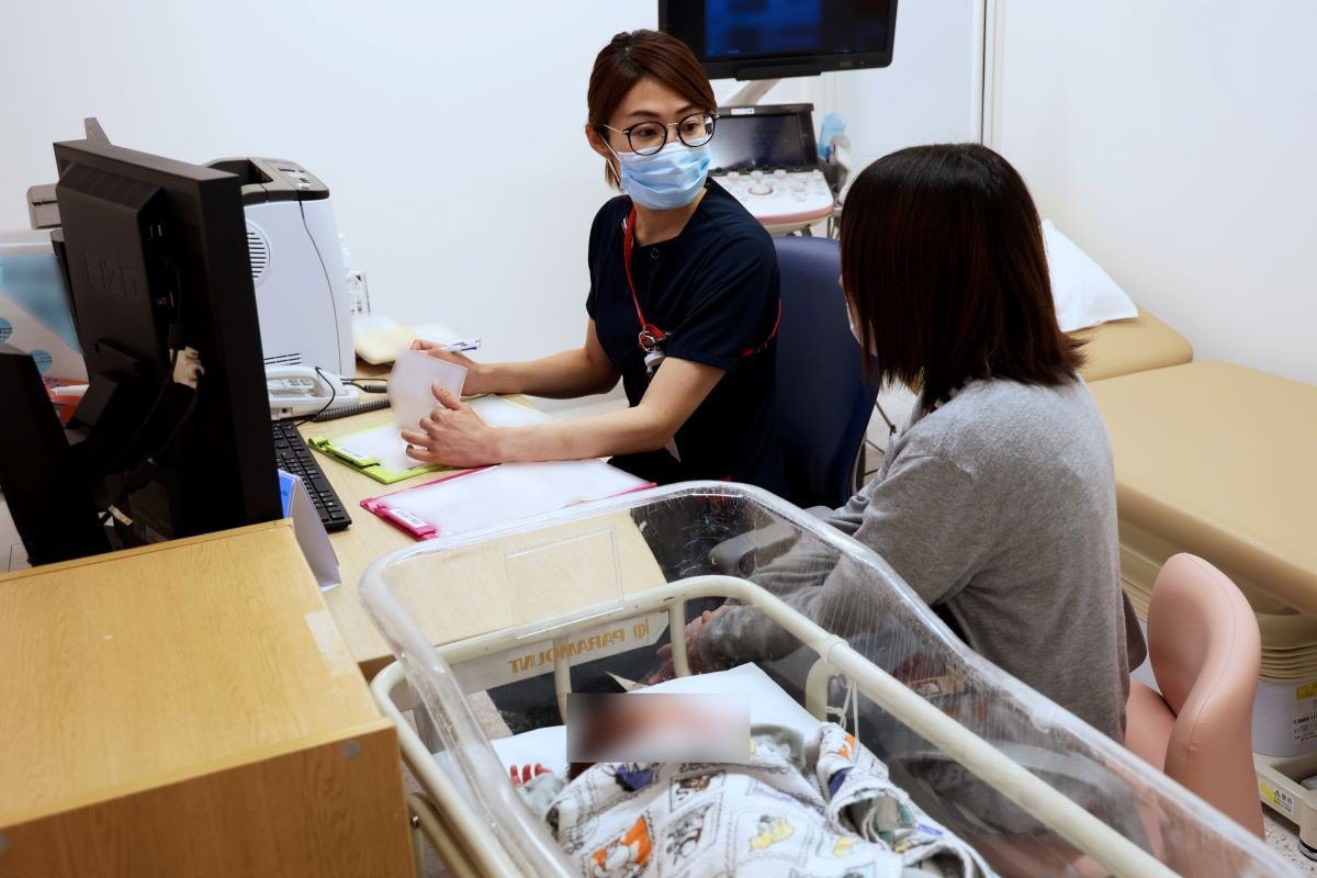 健診の様子